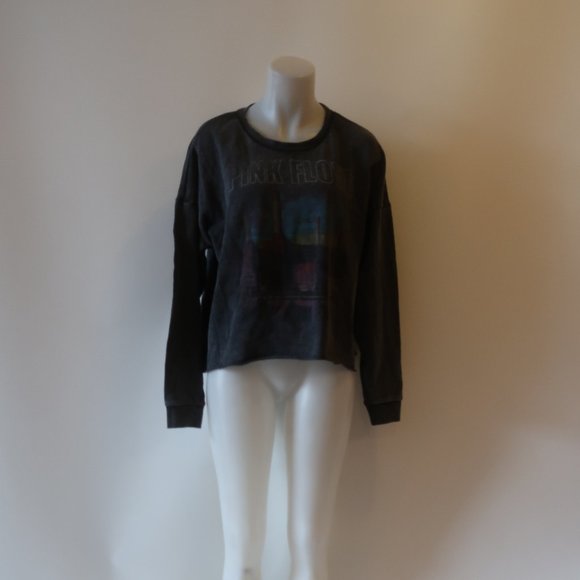 NWT Womens Rock by Junk Food Clothing Collection Gray Pink Floyd Sweatshirt XL * - Picture 8 of 13